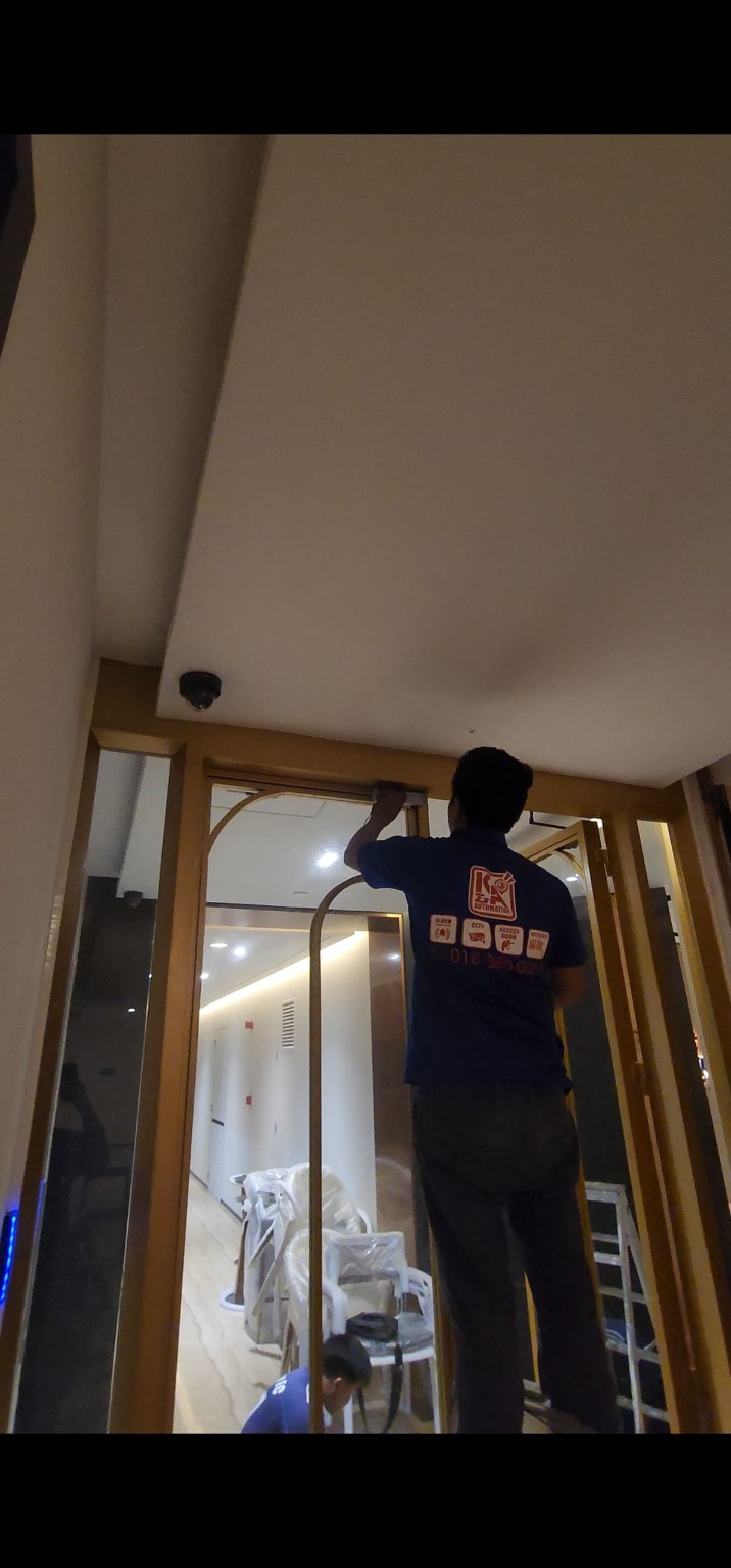 Glass Door Access Control installation by K&A Automation