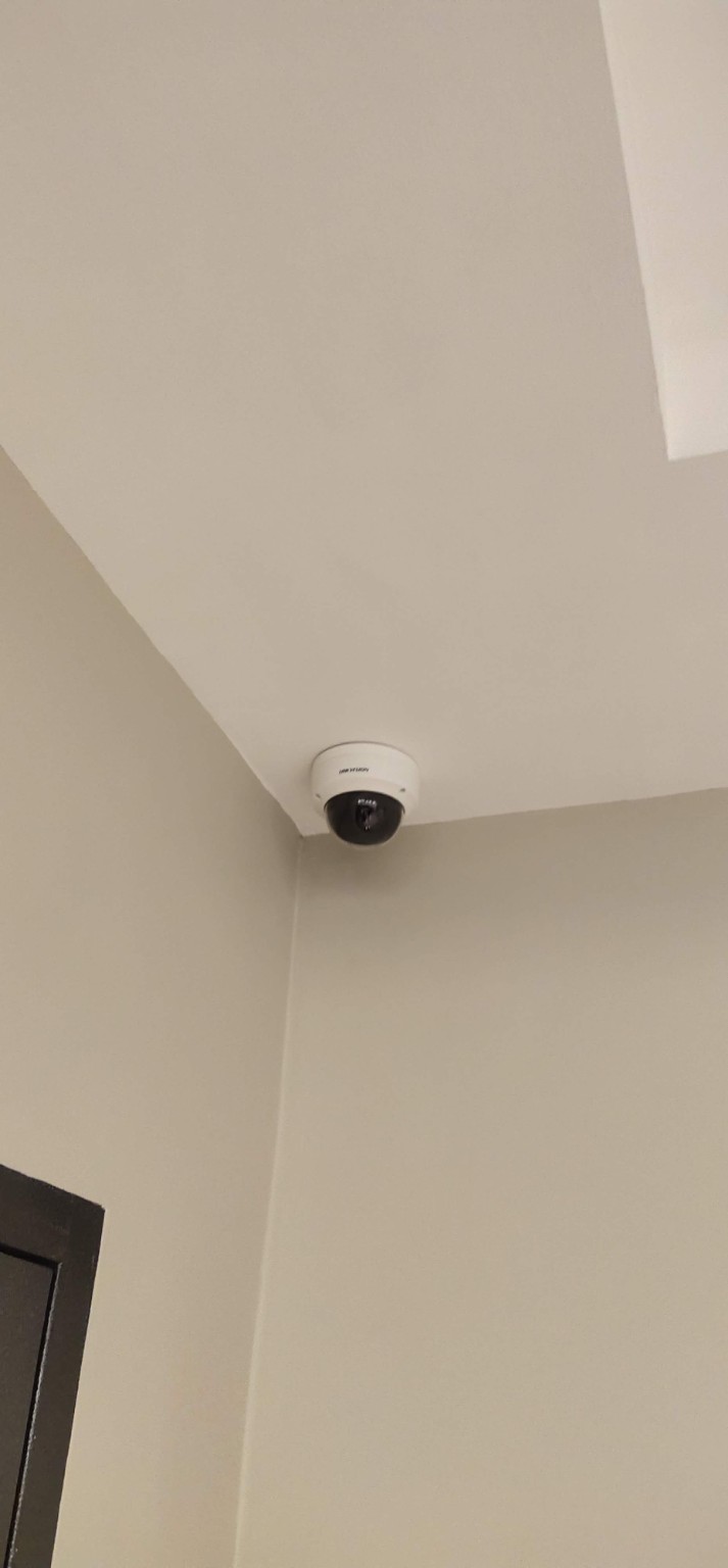 Hikvision Indoor Dome CCTV installation by K&A Automation