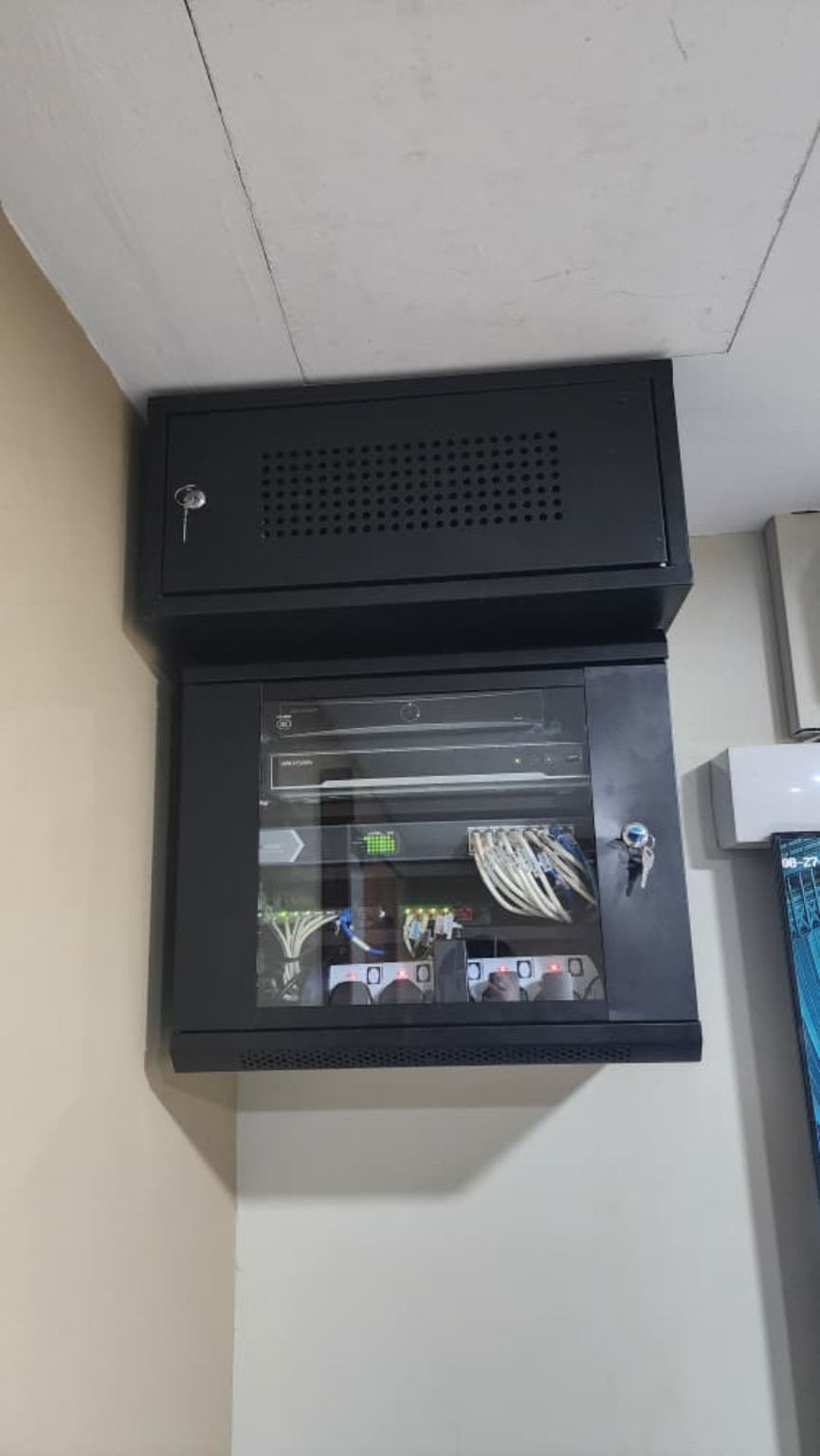 Network & Security Rack installation by K&A Automation