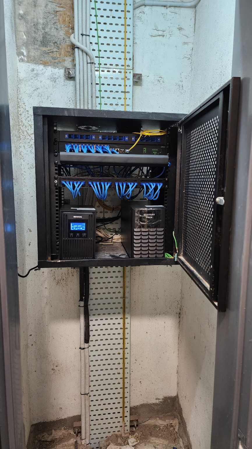 Network & Security Rack installation by K&A Automation